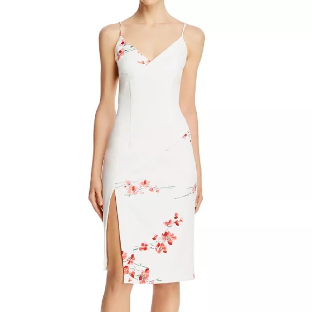 Black Halo Deetz CB Floral Sheath Dress 2